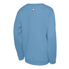 Memphis Grizzlies Jordan Brand Youth Courtside Statement Edition Sweatshirt Light Blue