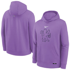 Sacramento Kings Youth 2025/26 City Edition Club Fleece Pullover Hoodie Purple