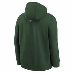Milwaukee Bucks Youth 2025/26 City Edition Club Fleece Pullover Hoodie Hunter Green