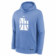 Utah Jazz Youth 2025/26 City Edition Club Fleece Pullover Hoodie Blue