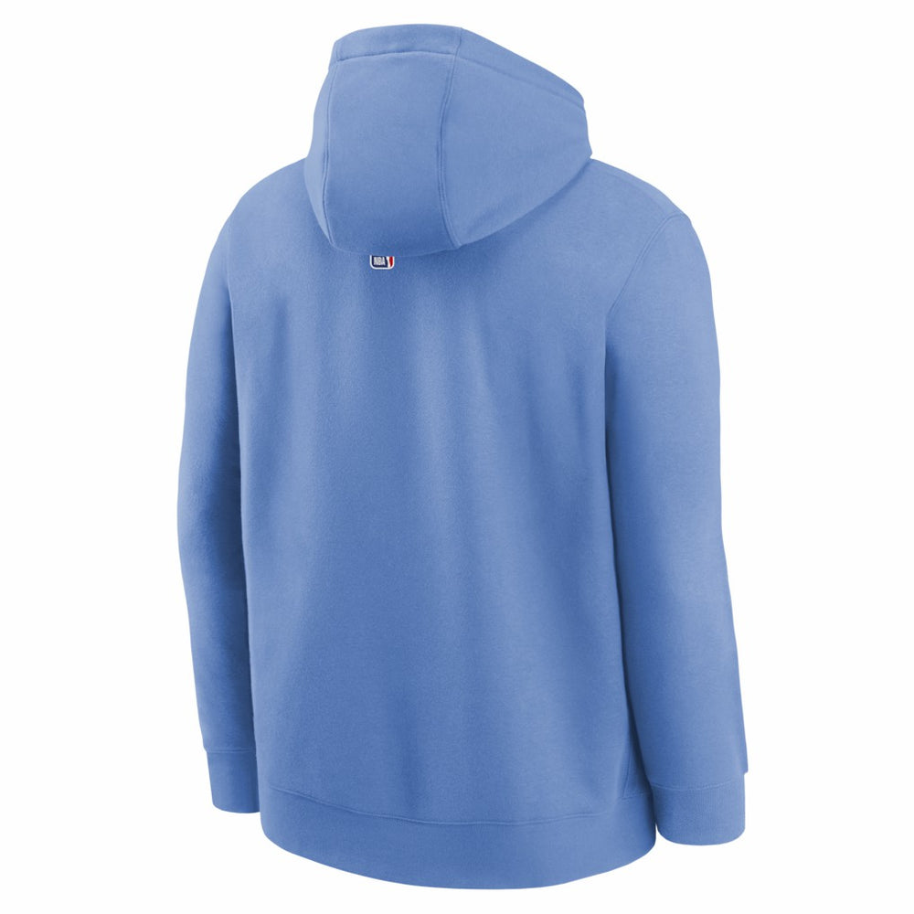 Utah Jazz Youth 2025/26 City Edition Club Fleece Pullover Hoodie Blue