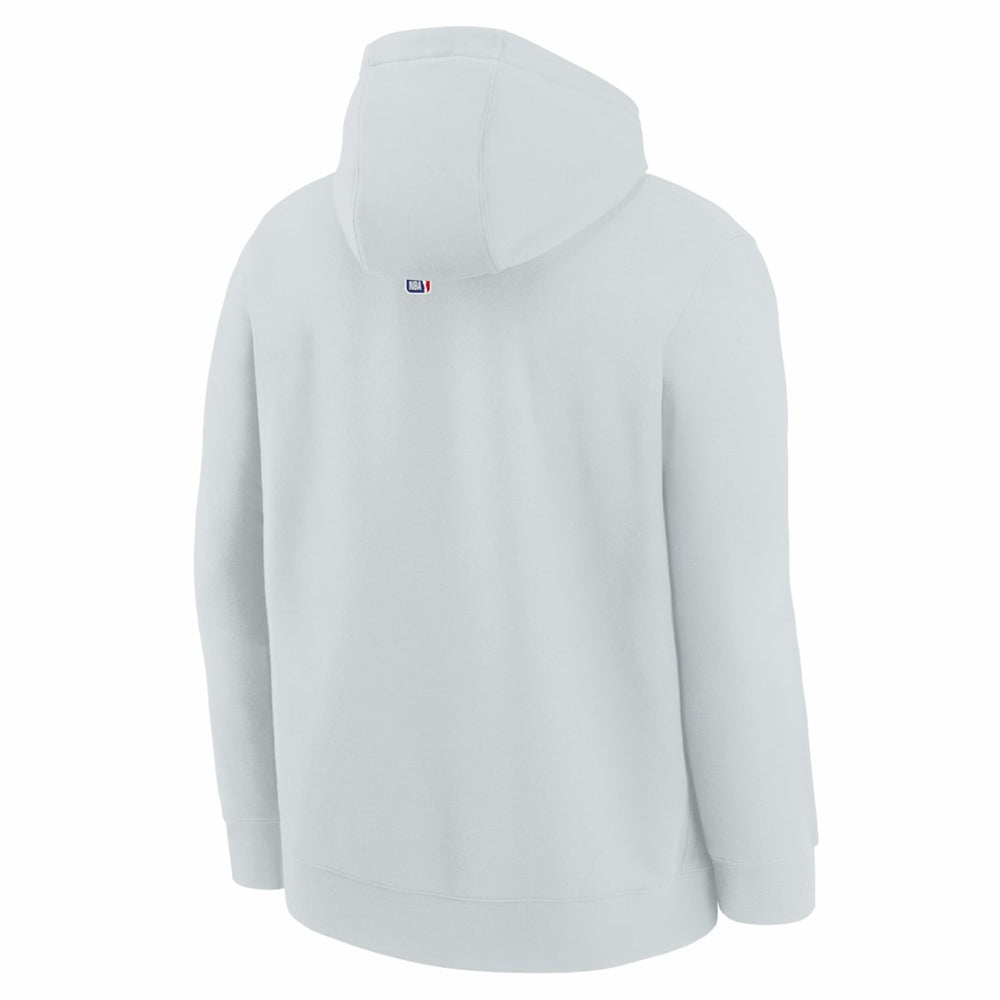 Memphis Grizzlies Youth 2025/26 City Edition Club Fleece Pullover Hoodie Silver