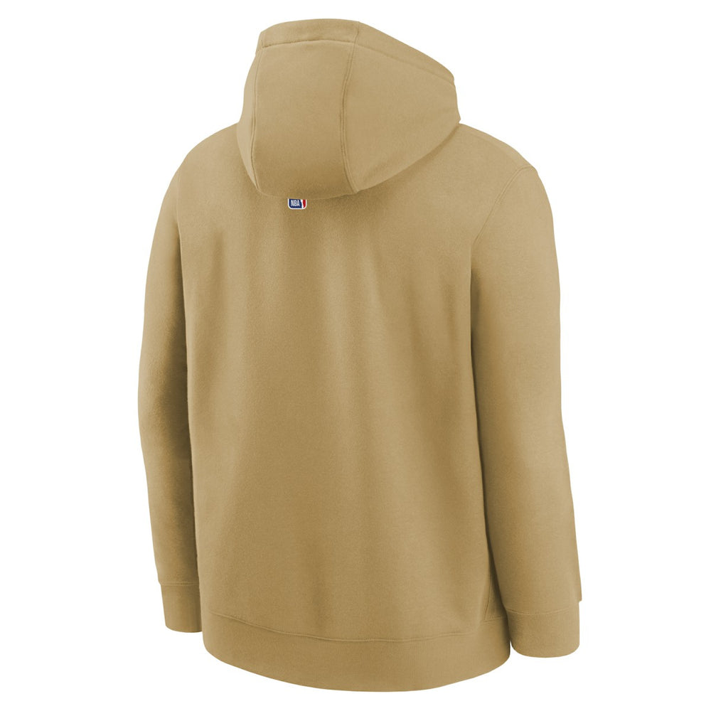 Washington Wizards Youth 2025/26 City Edition Club Logo Fleece Hoodie Tan