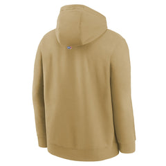 Washington Wizards Youth 2025/26 City Edition Club Logo Fleece Hoodie Tan