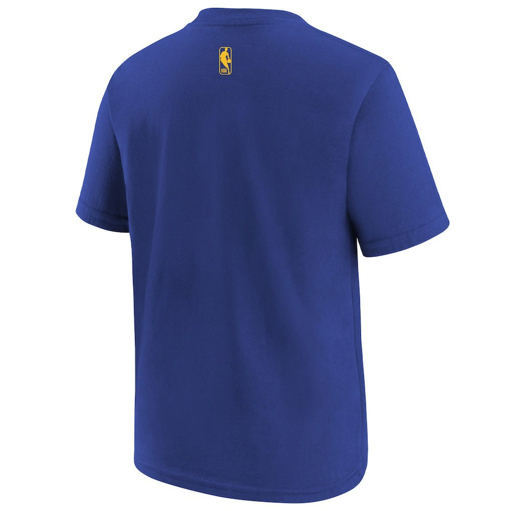 Charlotte Hornets Jordan Brand Youth 2025/26 City Edition Max90 T-Shirt Blue/Yellow