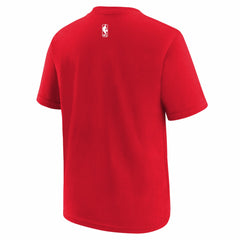 Houston Rockets Youth 2025/26 City Edition Max90 T-Shirt Red/White