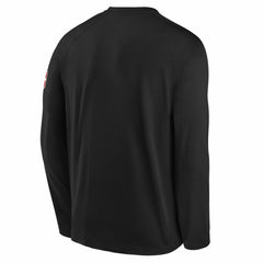 Phoenix Suns Youth 2025/26 City Edition Dri-Fit Long Sleeve Game Top Black