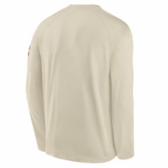 Milwaukee Bucks Youth 2025/26 City Edition Dri-Fit Long Sleeve Game Top White