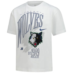 Minnesota Timberwolves Youth Hardwood Classics Champs Max90 T-Shirt White