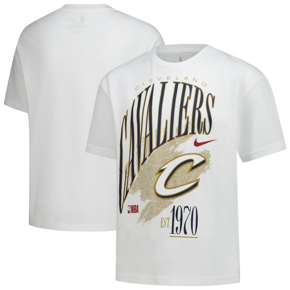 Cleveland Cavaliers Youth Hardwood Classics Champs Max90 T-Shirt White
