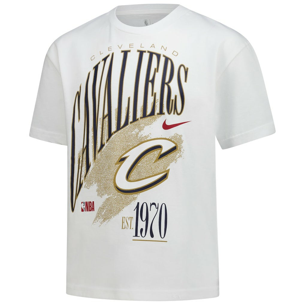 Cleveland Cavaliers Youth Hardwood Classics Champs Max90 T-Shirt White