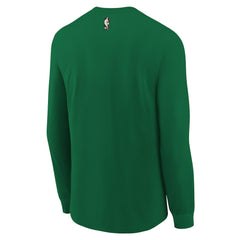 Dallas Mavericks Youth Hardwood Classics Essential Logo Max90 Long Sleeve T-Shirt Green