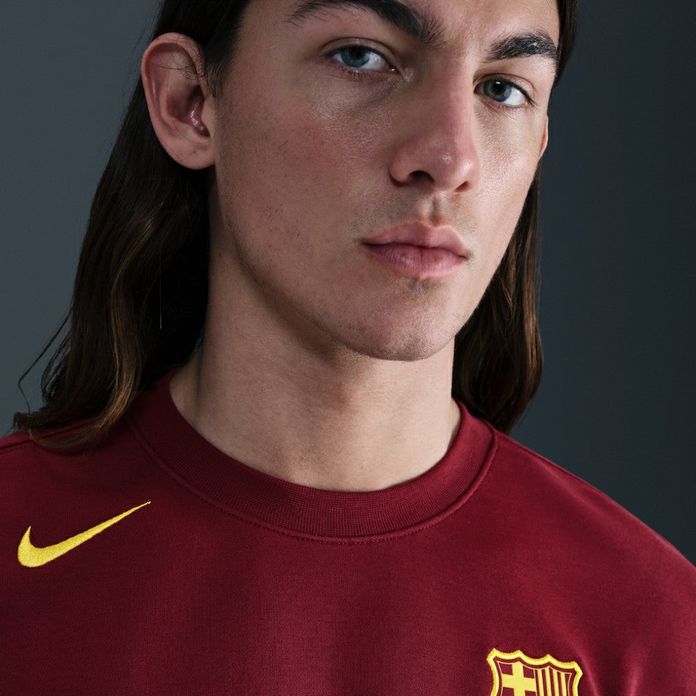 Barcelona Special Edition Club Fleece Sweatshirt Red
