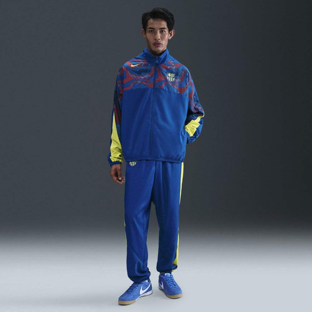 Barcelona Special Edition Street Woven Full-Zip Jacket Blue