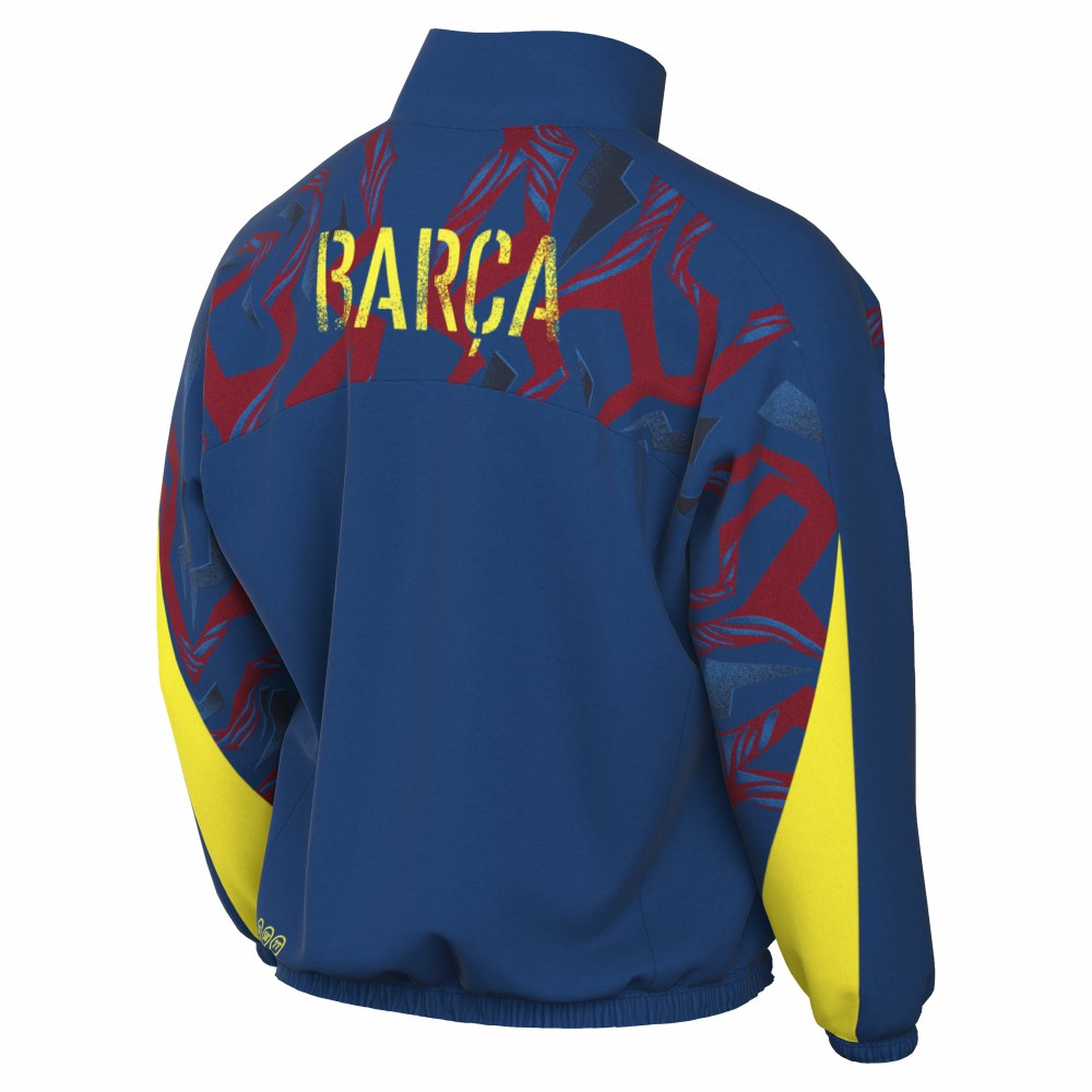 Barcelona Special Edition Street Woven Full-Zip Jacket Blue