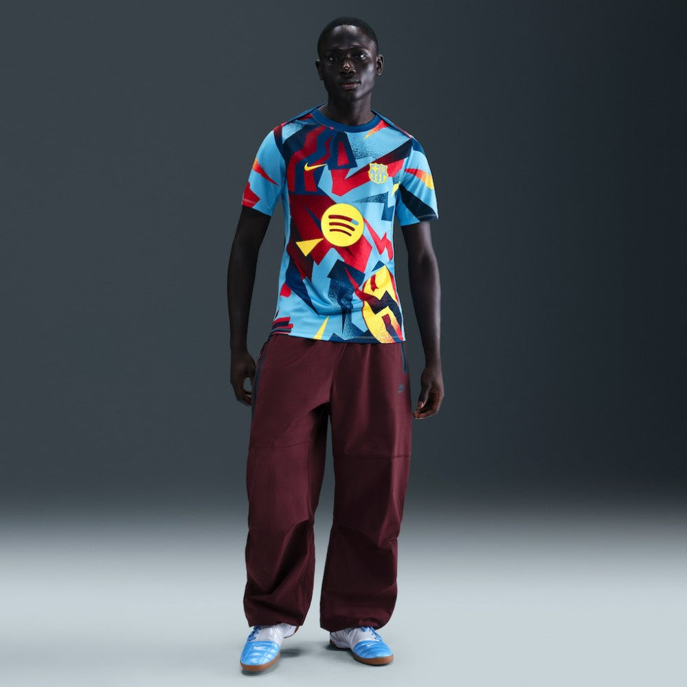 Barcelona Special Edition Academy Pro Pre-Match Dri-FIT Top Blue
