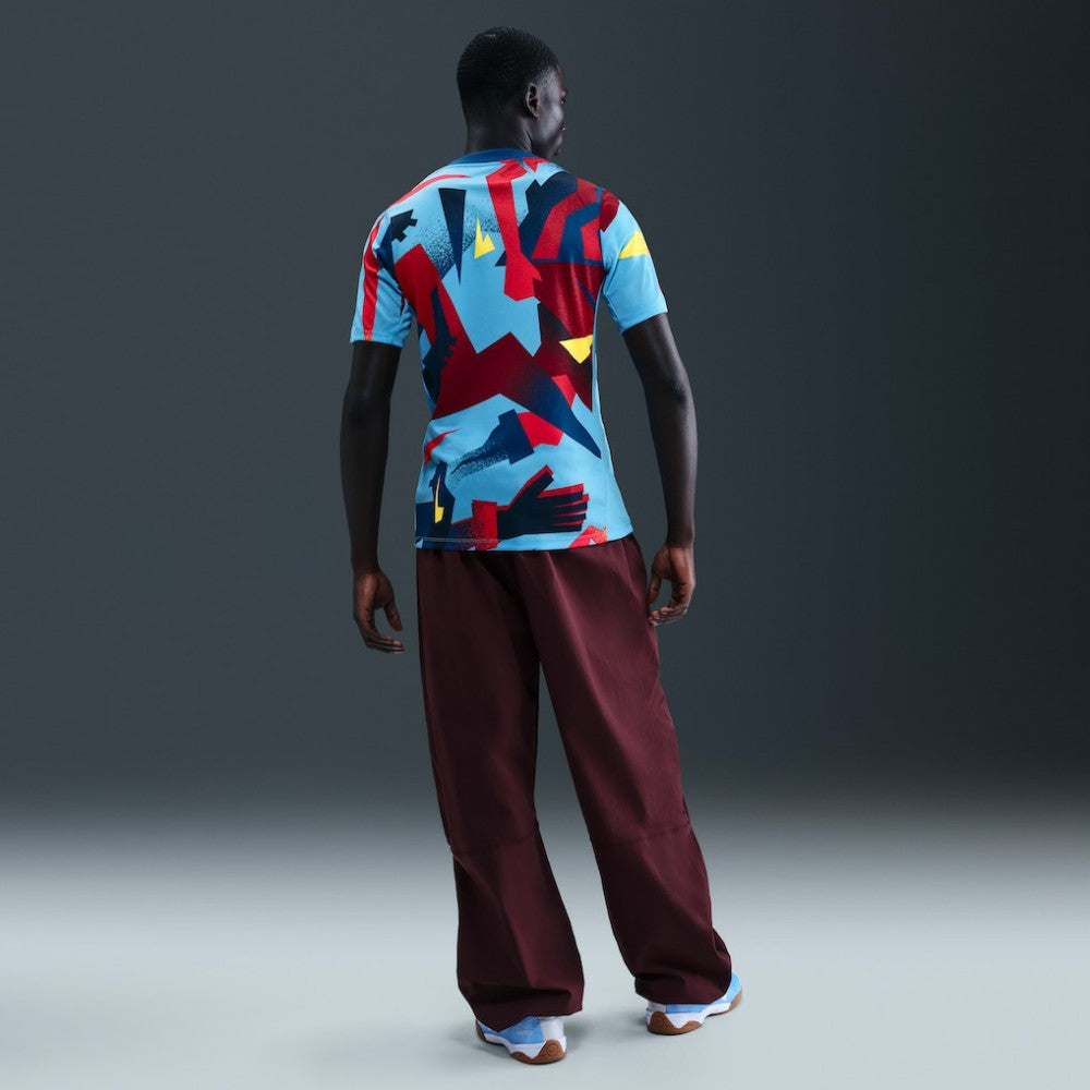 Barcelona Special Edition Academy Pro Pre-Match Dri-FIT Top Blue