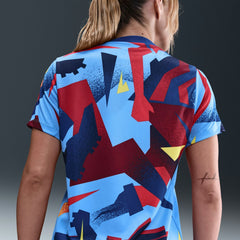 Barcelona Women's 2025/26 Academy Pro Pre-Match Performance Dri-FIT Top Blue