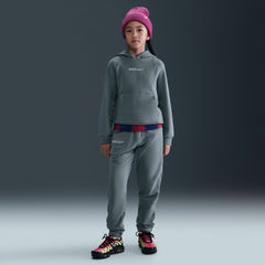 Barcelona Youth Air Raglan Hoodie Gray