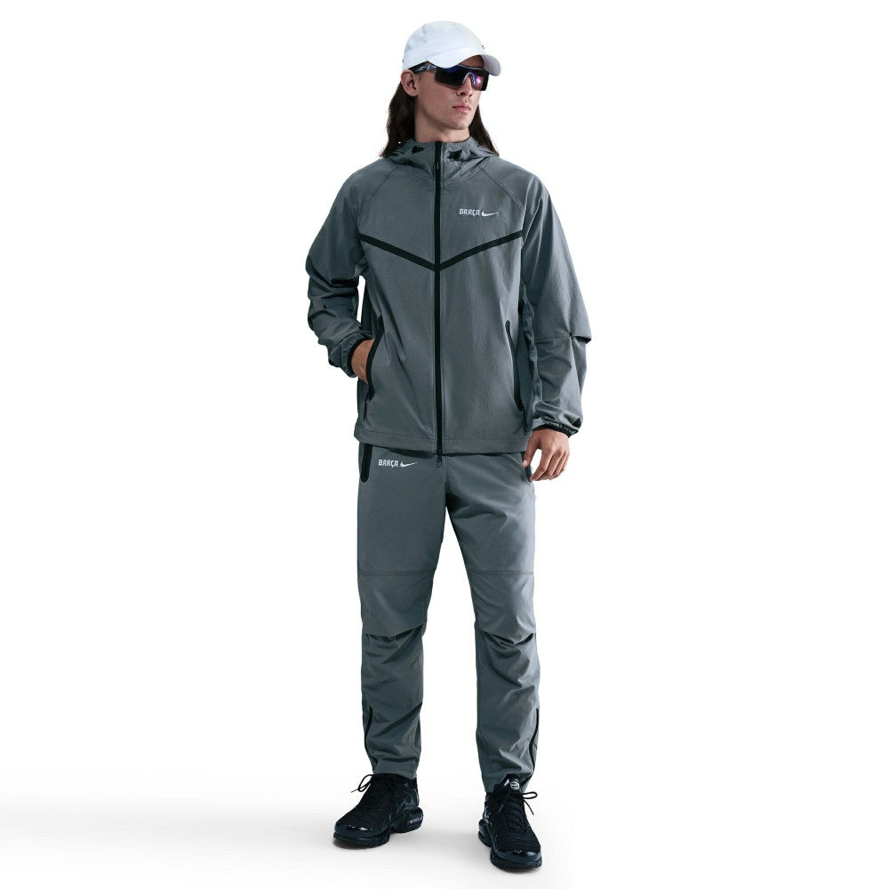 Barcelona Special Edition Full-Zip Woven Fleece Jacket Gray