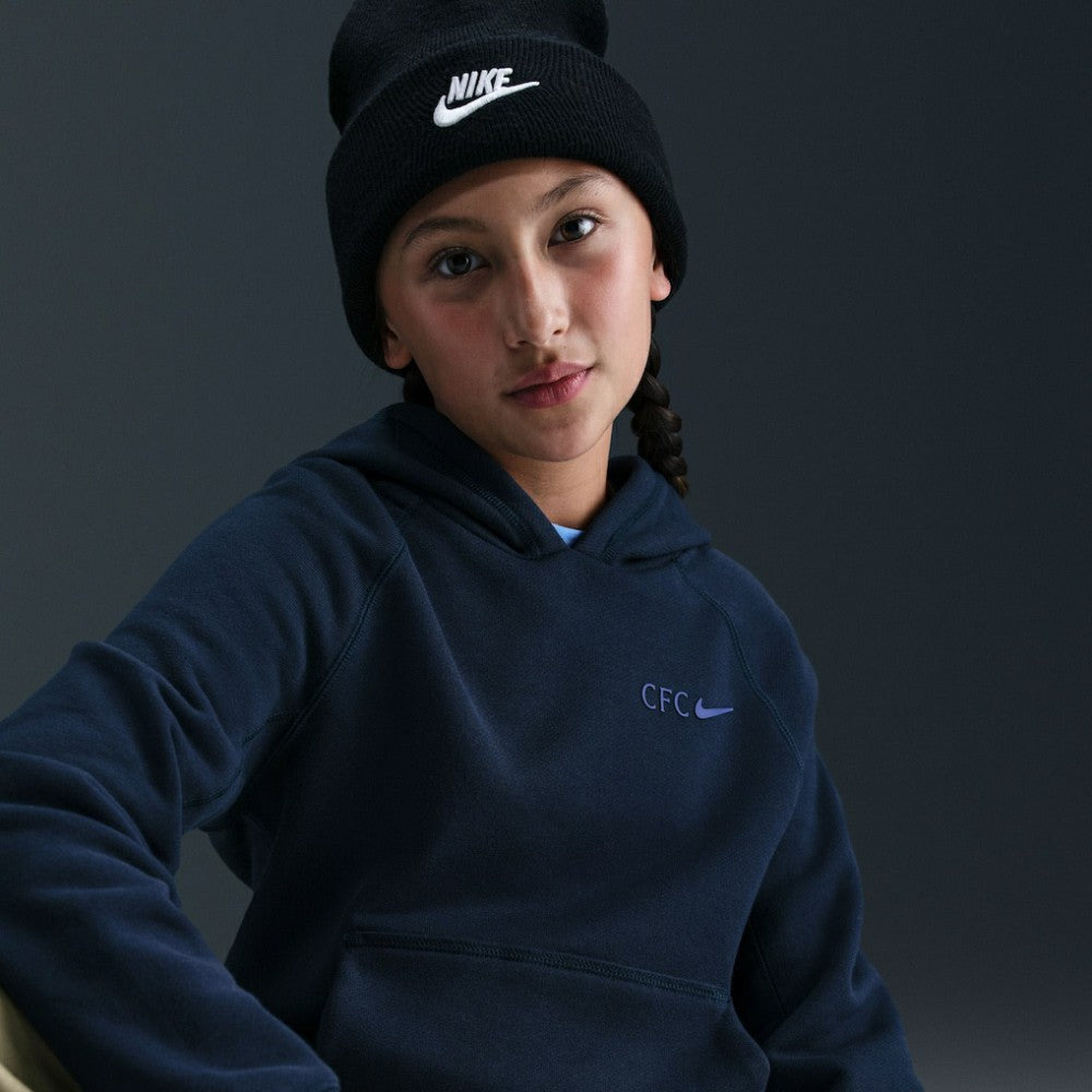 Chelsea Youth Air Raglan Hoodie Navy sale