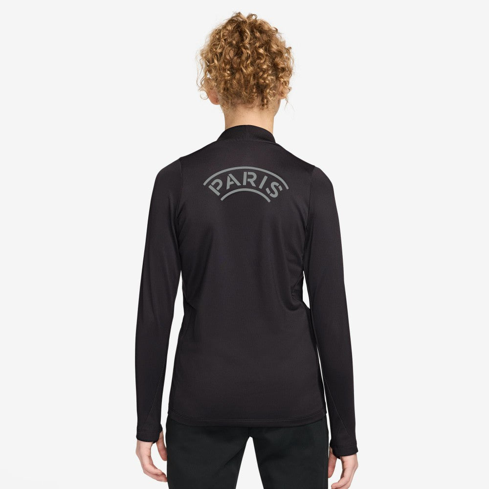 Paris Saint-Germain Jordan Brand Youth 2025/26 Fourth Strike Training Drill Top Black