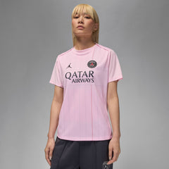 Paris Saint-Germain Women's 2025/26 Academy Pro Pre-Match Performance Dri-FIT Top Pink