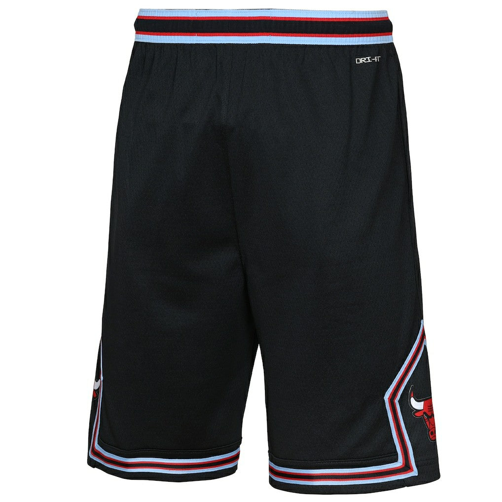 Chicago Bulls Youth 2025/26 City Edition Swingman Performance Shorts Black