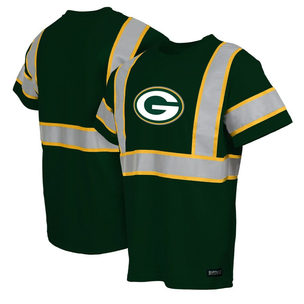 Green Bay Packers Safety Heavyweight T-Shirt Green
