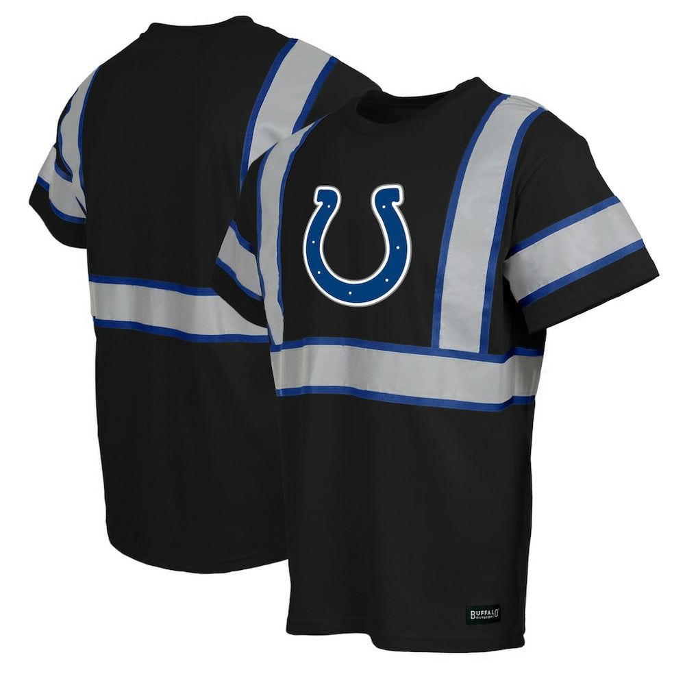 Indianapolis Colts Safety Heavyweight T-Shirt Black