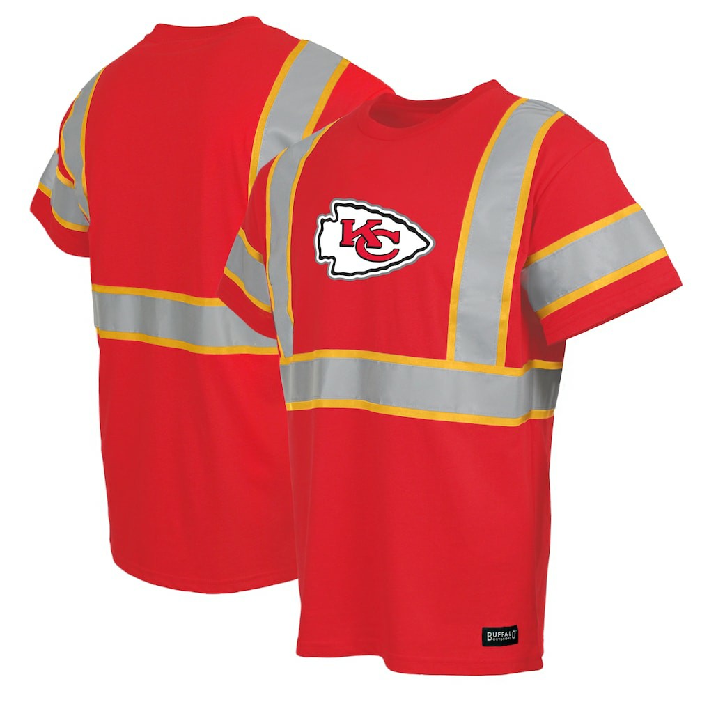 Kansas City Chiefs Safety Heavyweight T-Shirt Red