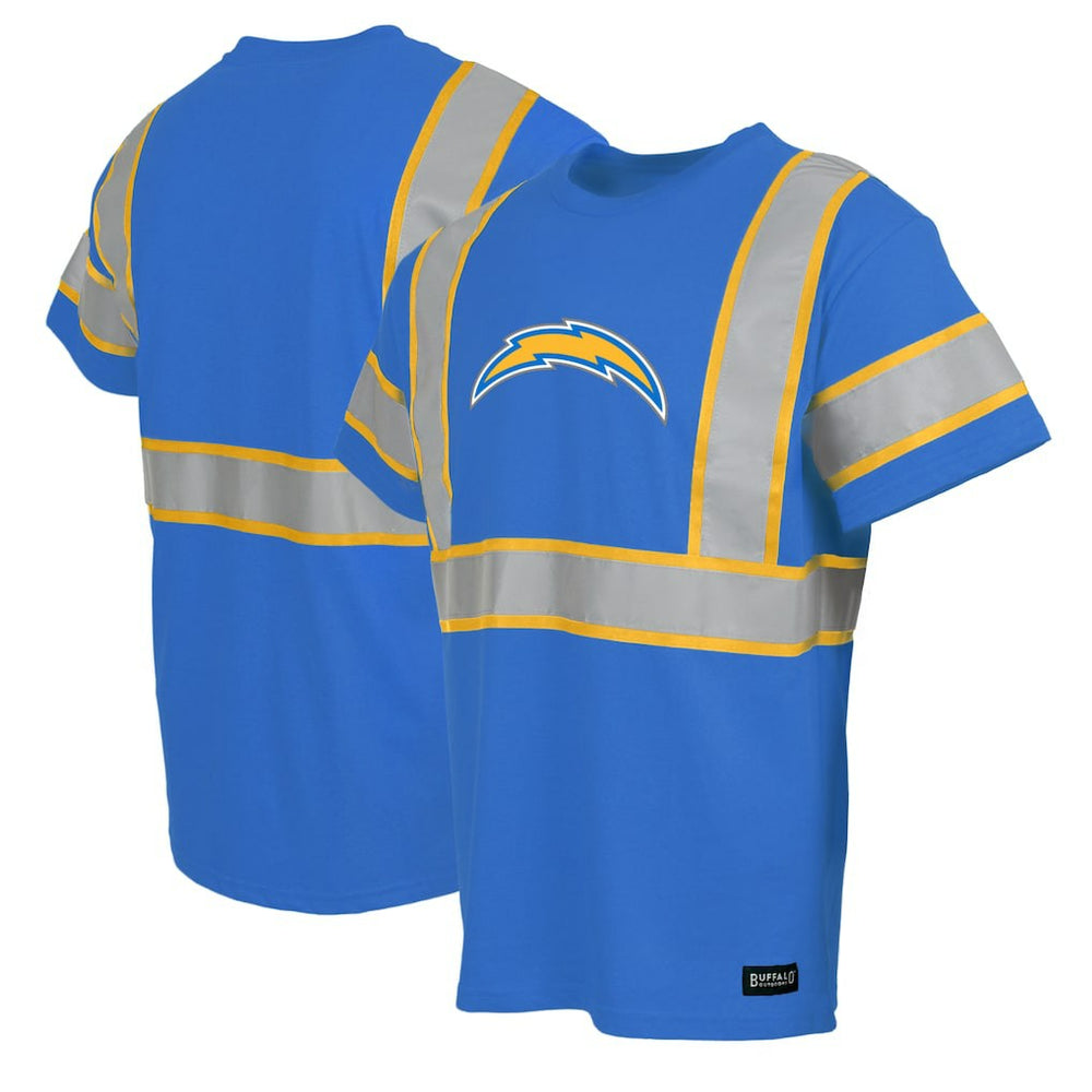 Los Angeles Chargers Safety Heavyweight T-Shirt Powder Blue
