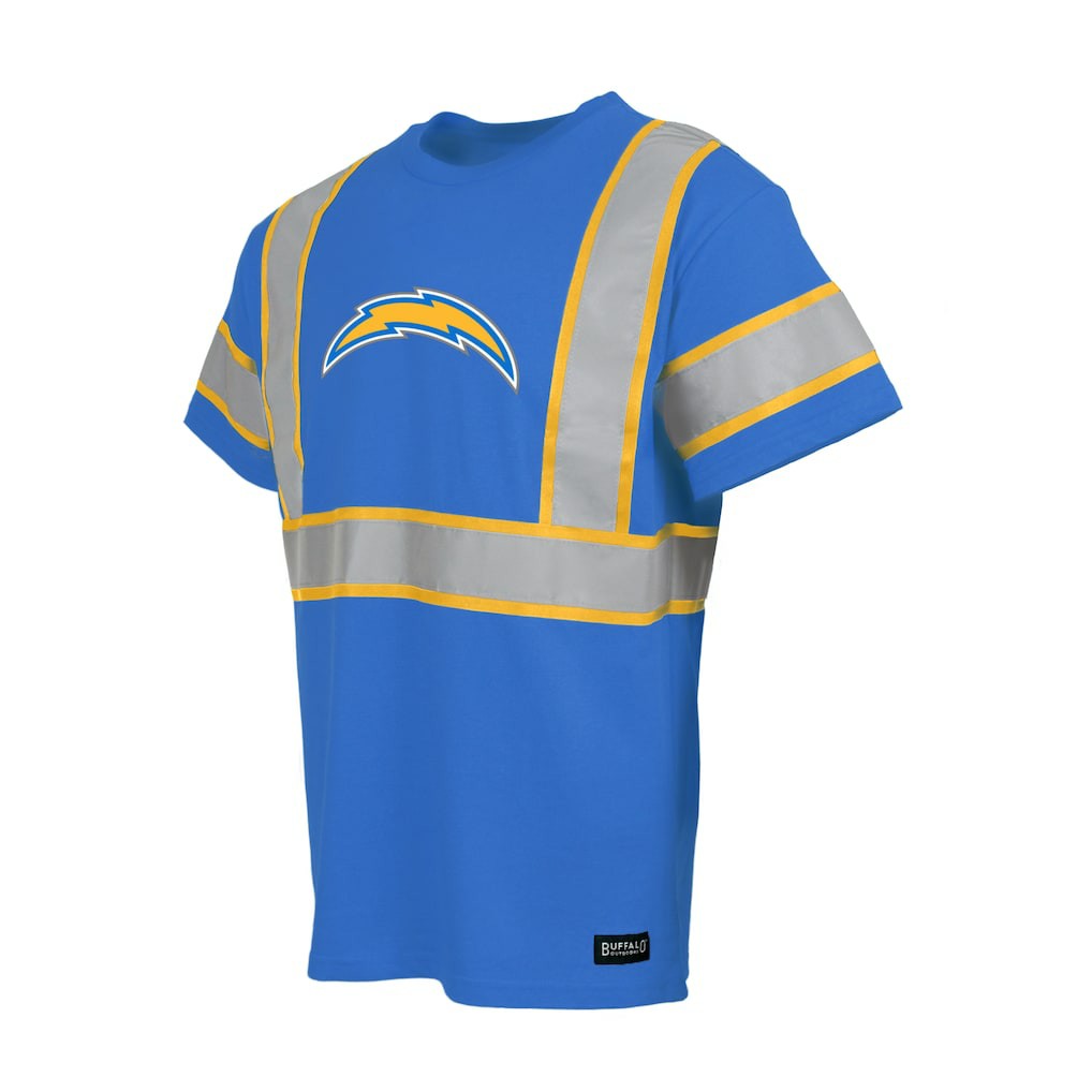 Los Angeles Chargers Safety Heavyweight T-Shirt Powder Blue