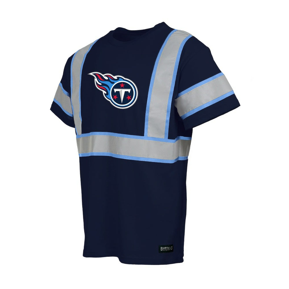 Tennessee Titans Safety Heavyweight T-Shirt Navy