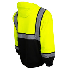 Arizona Cardinals High-Visibility Safety Hooded Sweatshirt Yellow
