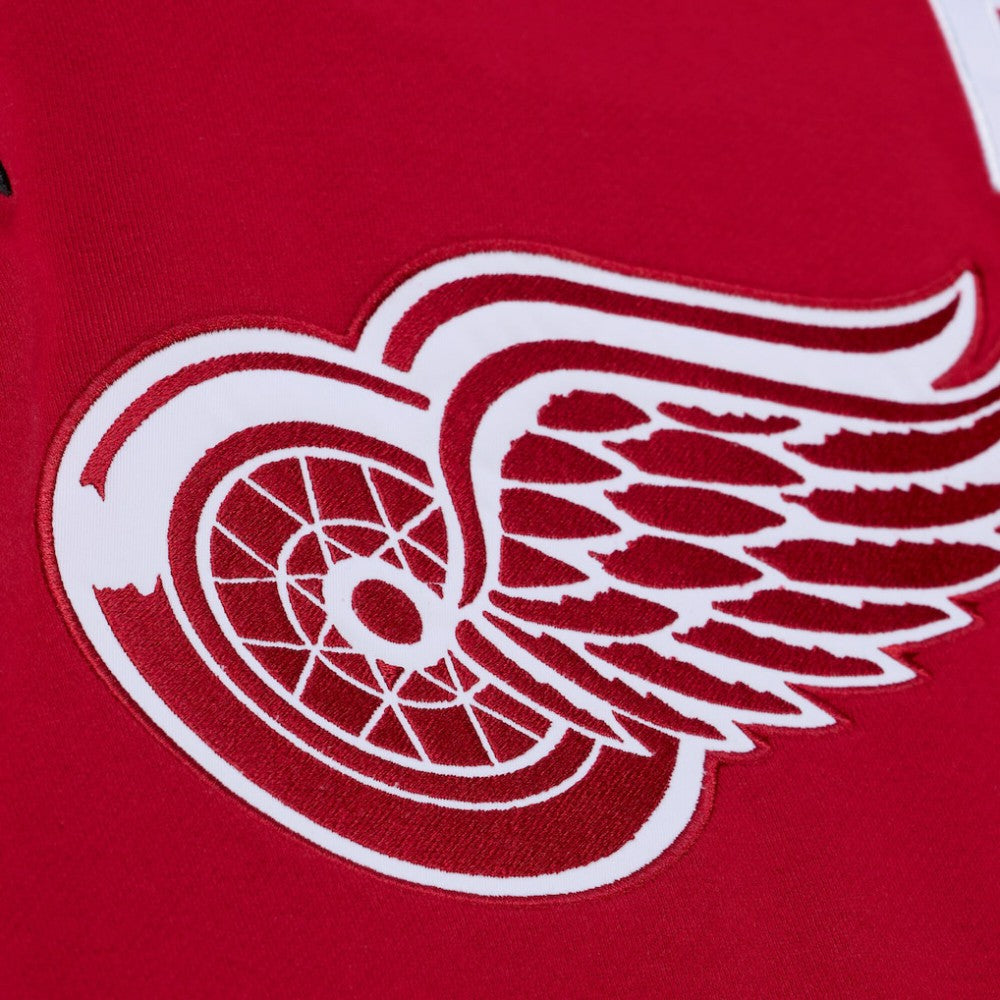 NHL Steve Yzerman Detroit Red Wings Mitchell & Ness 1997 Name & Number Premium Pullover Hoodie - Scarlet