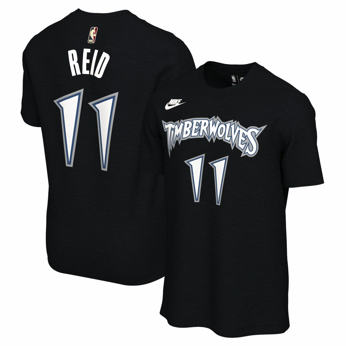 Naz Reid Minnesota Timberwolves Unisex Name & Number T-Shirt Classic Edition Black