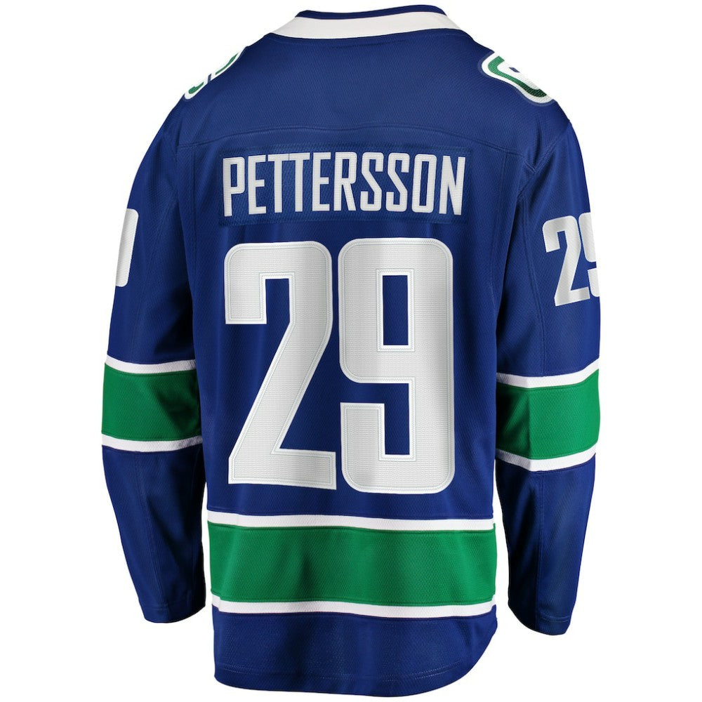NHL Marcus Pettersson Vancouver Canucks Fanatics Home Breakaway Jersey - Blue
