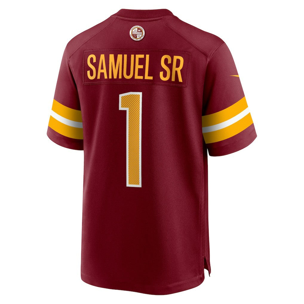 Deebo Samuel Sr Washington Commanders Game Player Jersey Burgundy
