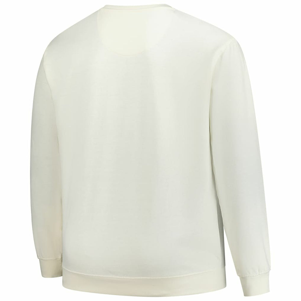 Minnesota Vikings Profile Big & Tall Fleece Sweatshirt Cream