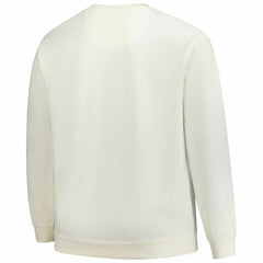 Cleveland Browns Profile Big & Tall Fleece Sweatshirt Cream