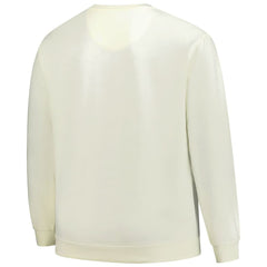 Washington Commanders Profile Big & Tall Fleece Sweatshirt Cream