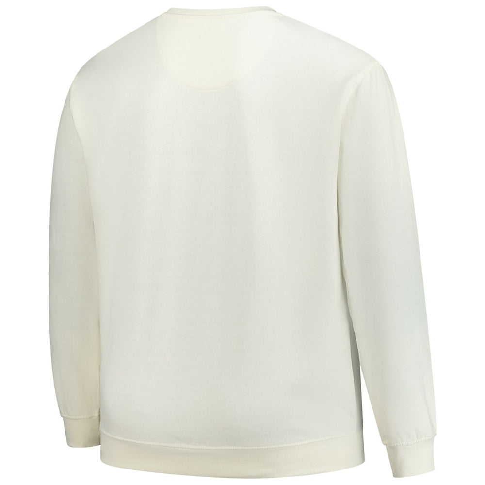 Green Bay Packers Profile Big & Tall Fleece Sweatshirt Cream