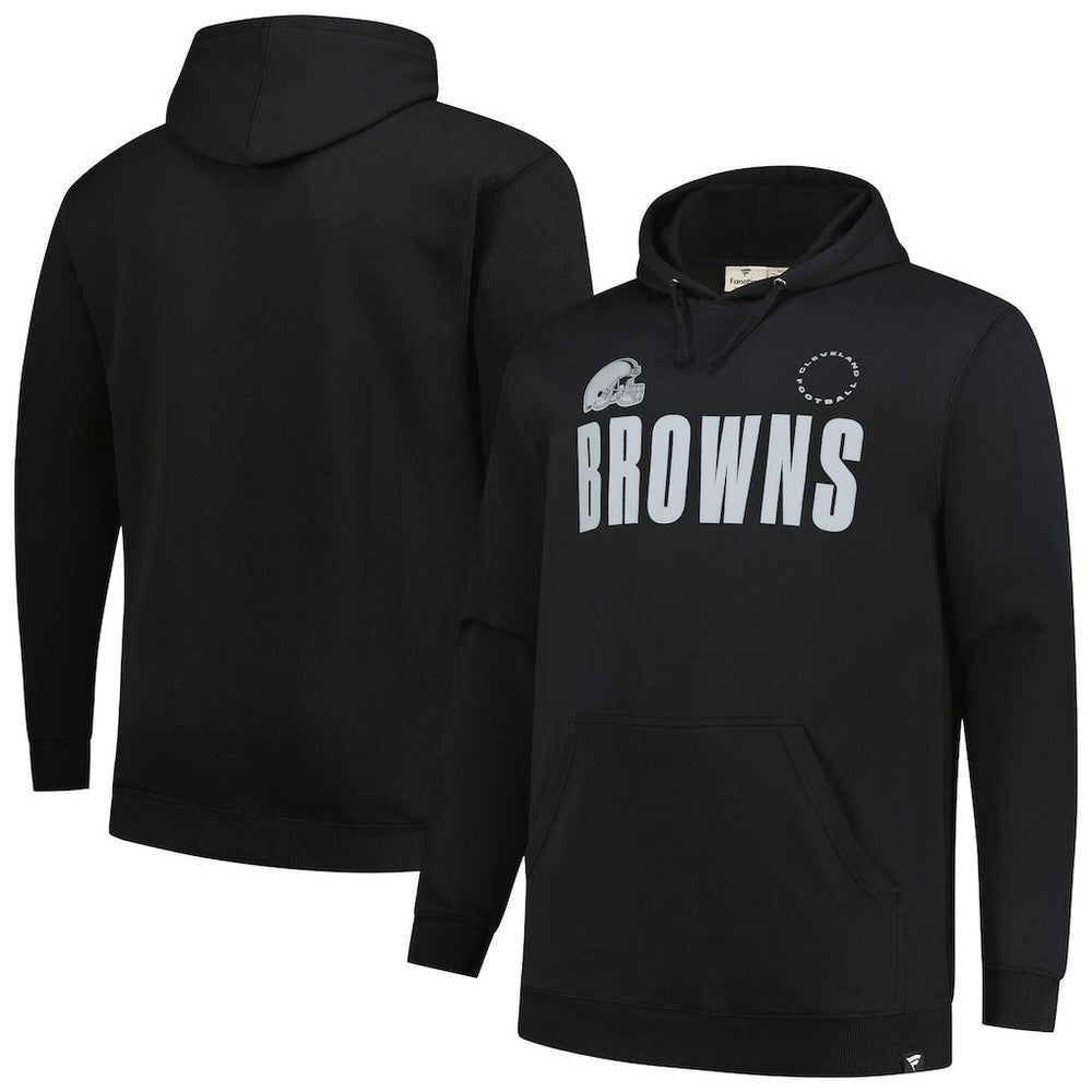 Cleveland Browns Big & Tall Chip Shot Hoodie Black