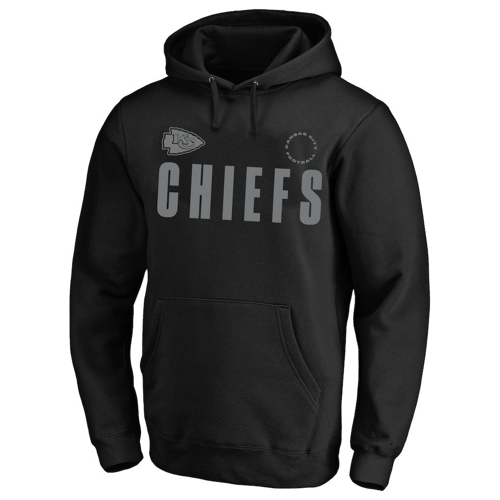 Kansas City Chiefs Big & Tall Chip Shot Hoodie Black