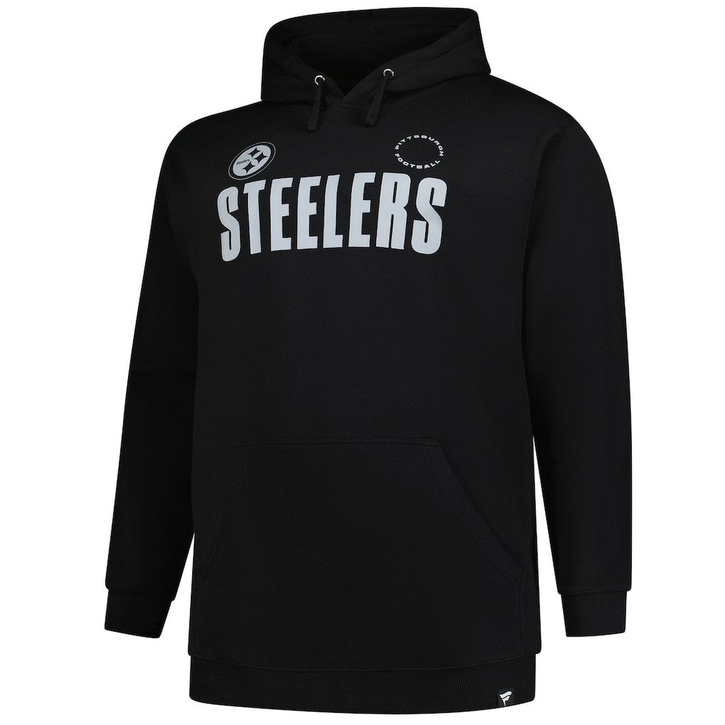 Pittsburgh Steelers Big & Tall Chip Shot Hoodie Black