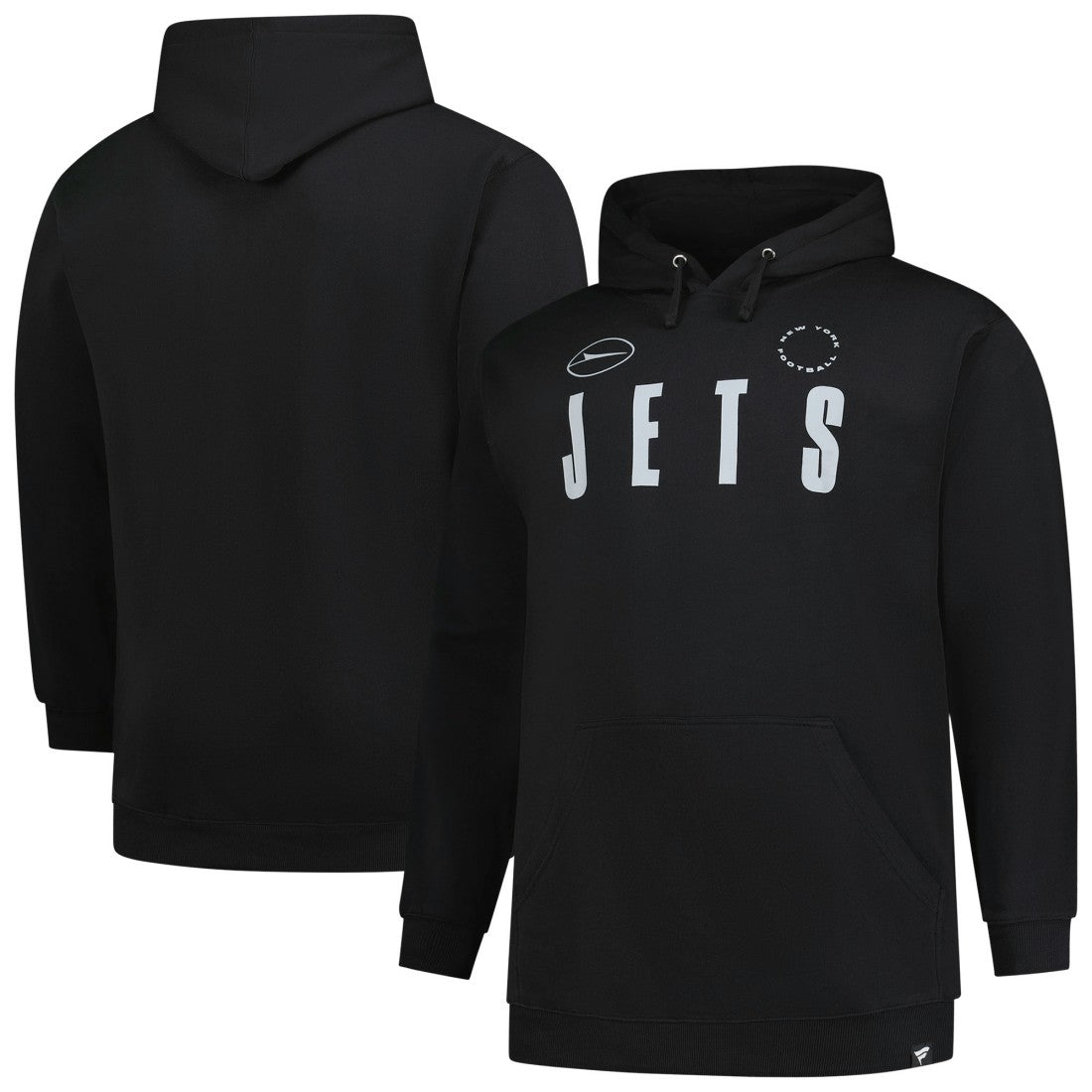 New York Jets Big & Tall Chip Shot Hoodie Black