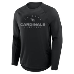 Arizona Cardinals Big & Tall Coverage Scheme Long Sleeve T-Shirt Black