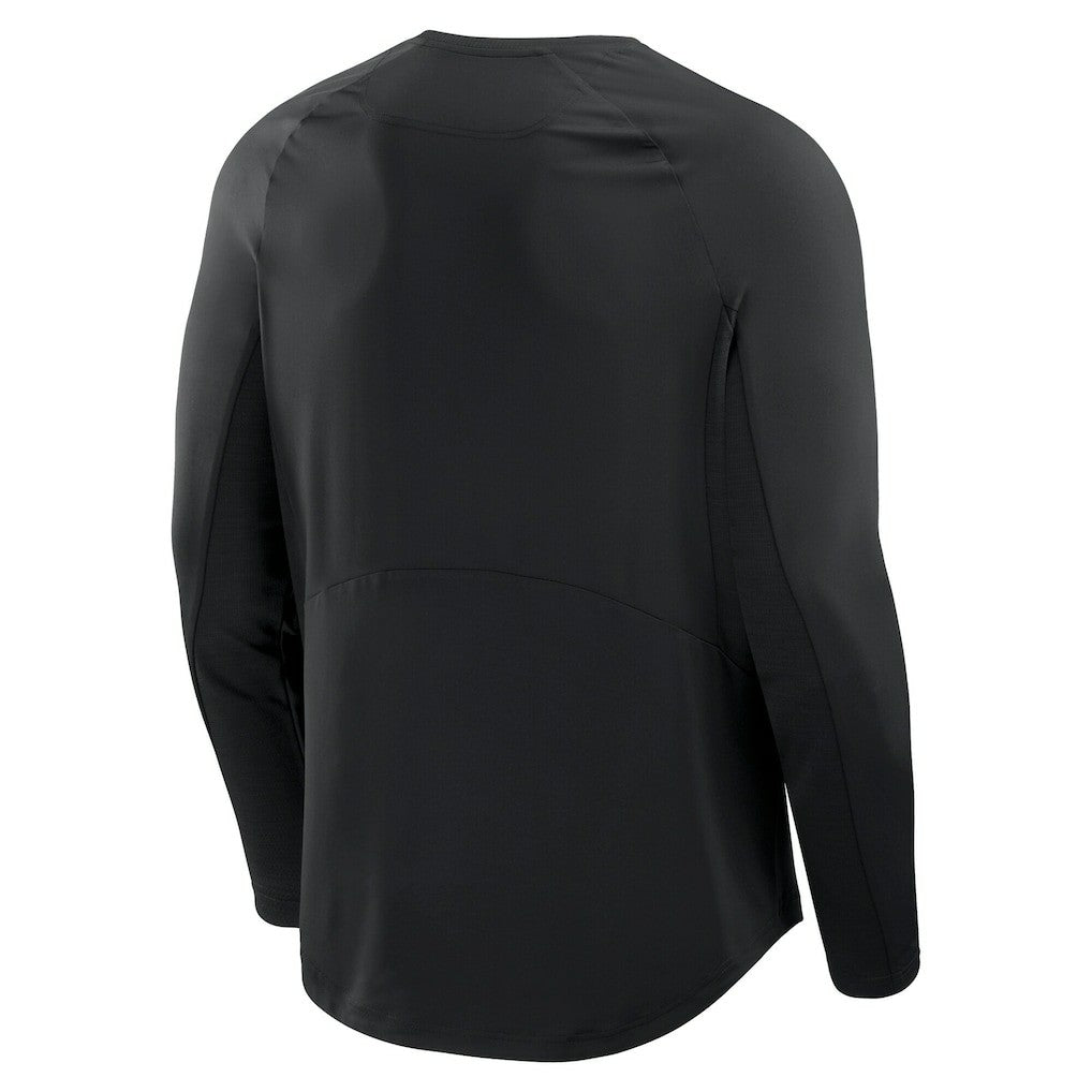 Buffalo Bills Big & Tall Coverage Scheme Long Sleeve T-Shirt Black