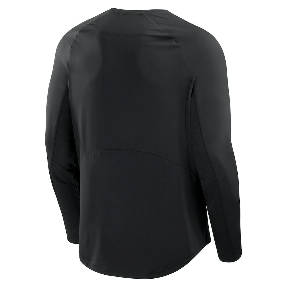 Buffalo Bills Big & Tall Coverage Scheme Long Sleeve T-Shirt Black